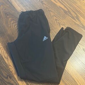 Adidas Black Tapered Sweatpants for Active Comfort